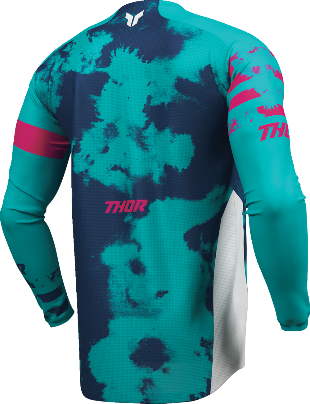 Adult - Thor Launchmode Bleach Jersey - White/Aqua