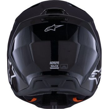 Alpinestars | SM3 | Offroad MX Helmet | Solid Black (Gloss) | Large