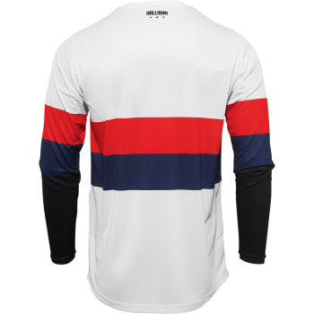 Thor | Hallman Differ Draft | Adult MX Jersey | White/Red/Navy | 2XL