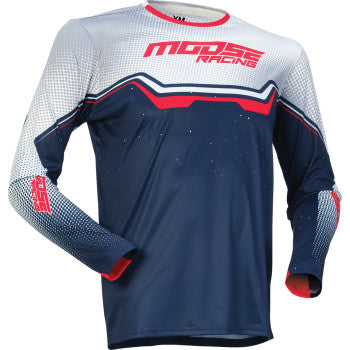 Moose Offroad | Qualifier | Youth MX Jersey | Red/White/Blue | Large