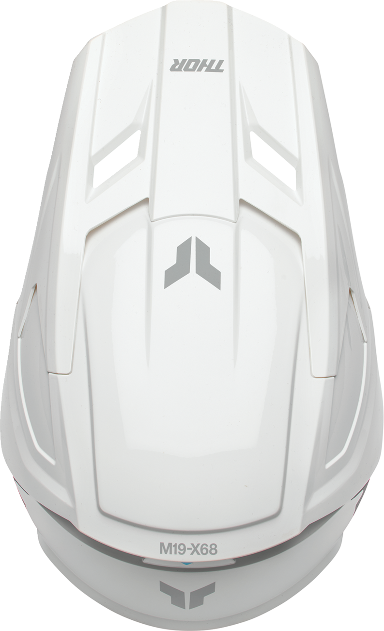 Youth - Thor Fleet Whiteout Helmet - Gloss White