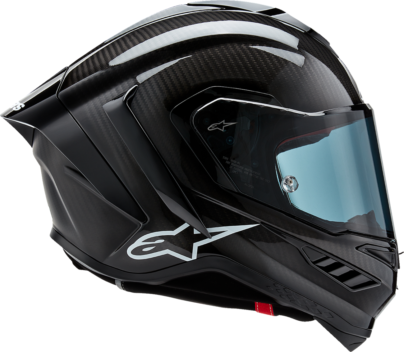 Adult - Alpinestars Supertech R10 Helmet - Carbon Black