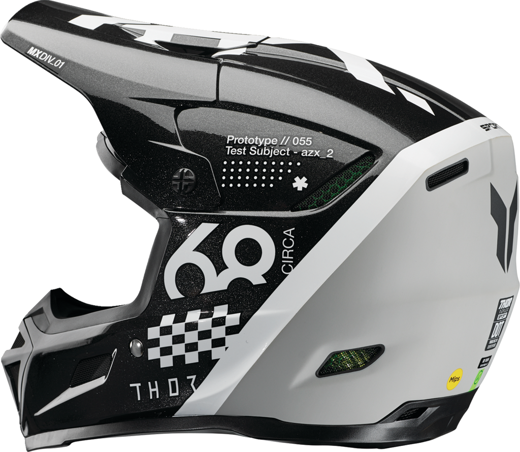 Adult - Thor Reflex Sport Riot MIPS® Helmet - Black/White