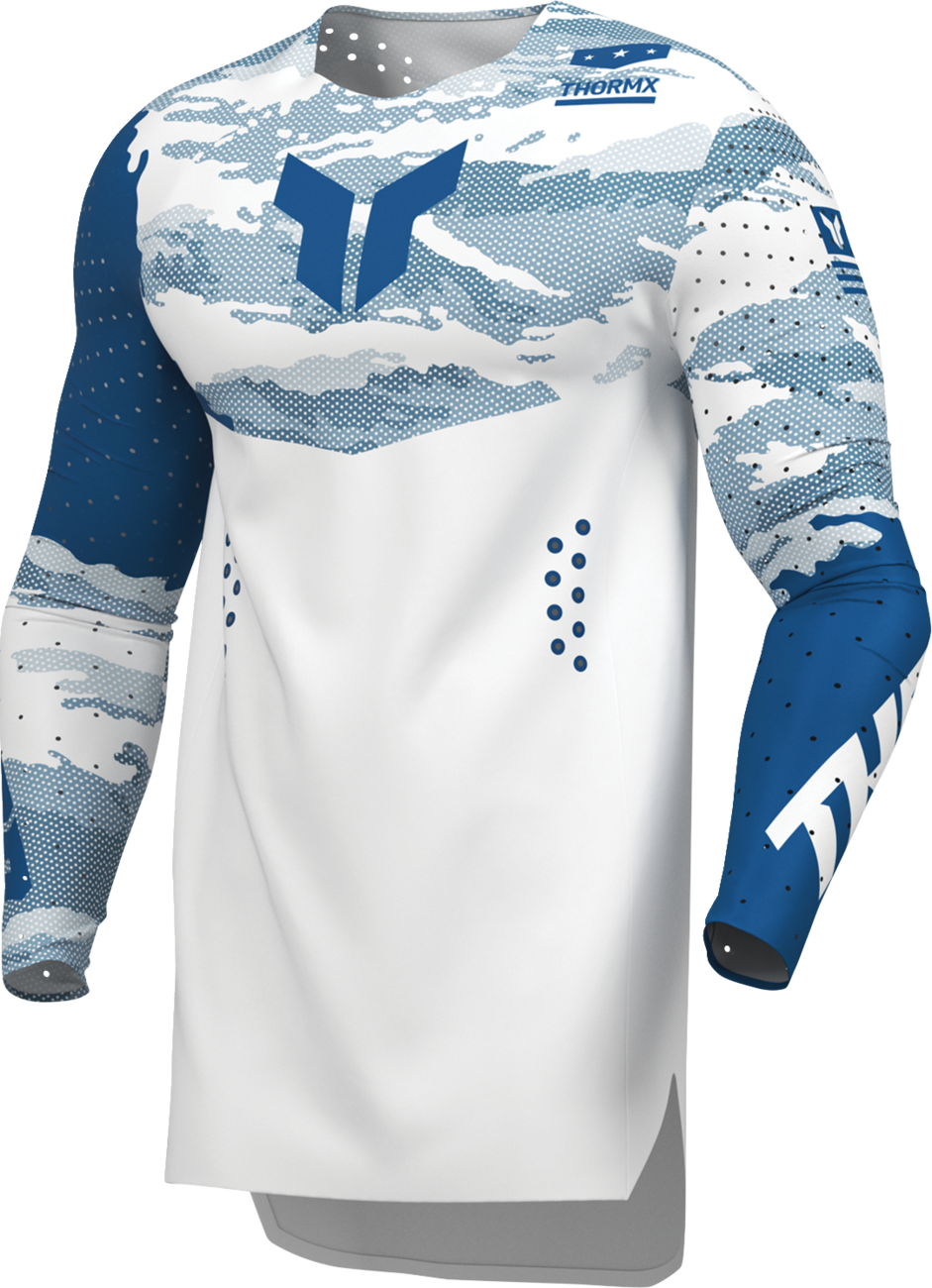 Adult - Thor Sportmode Recon LE Jersey - White/Blue