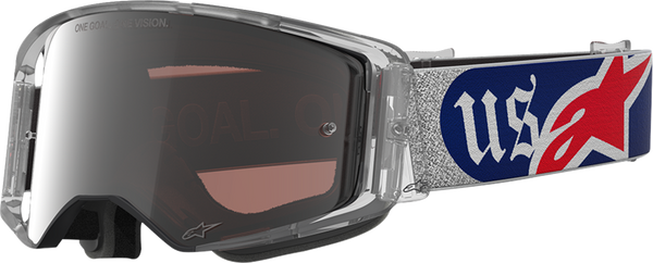 Alpinestars Supertech Goggle - Merica 25 - Red/Blue