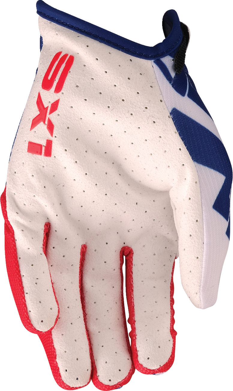 Youth - Moose SX1™ Gloves - Red/White/Blue