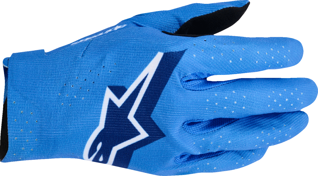 Adult - Alpinestars Supertech MX Gloves - UCLA Blue/Deep Blue/White