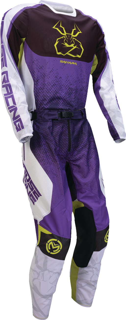 Adult - Moose Sahara Jersey - Purple/Hi-Viz