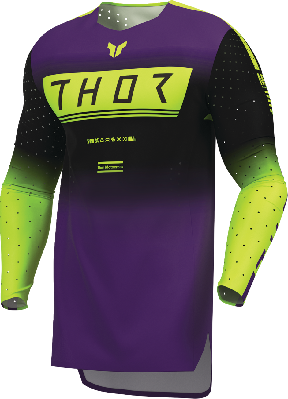 Adult - Thor Sportmode Geo Jersey - Black/Purple