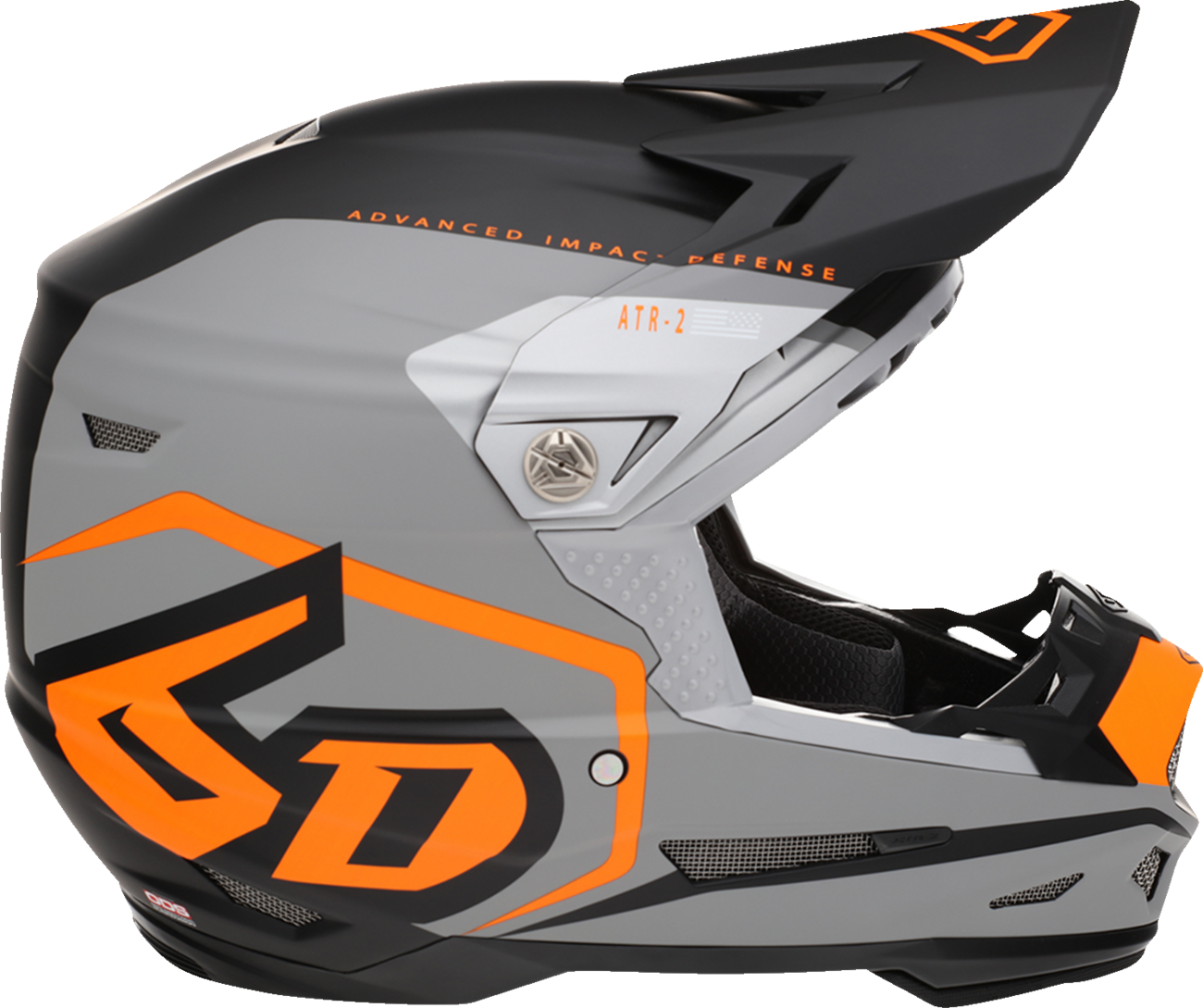 Adult - 6D ATR-2 Delta Helmet - Neon Orange