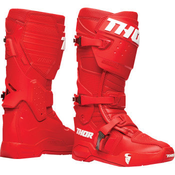 Thor | Radial | MX Boots | Red | US 8