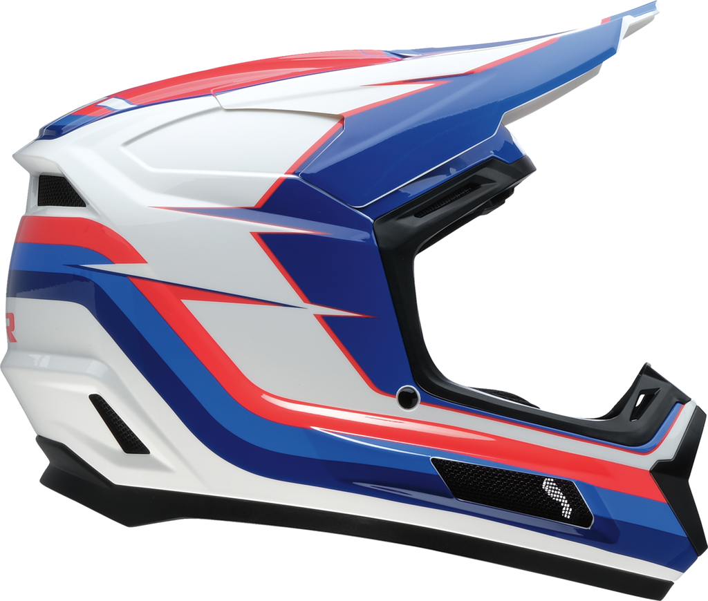 Youth - Z1R Dirt Maxx Vortex Helmet - Red/White/Blue
