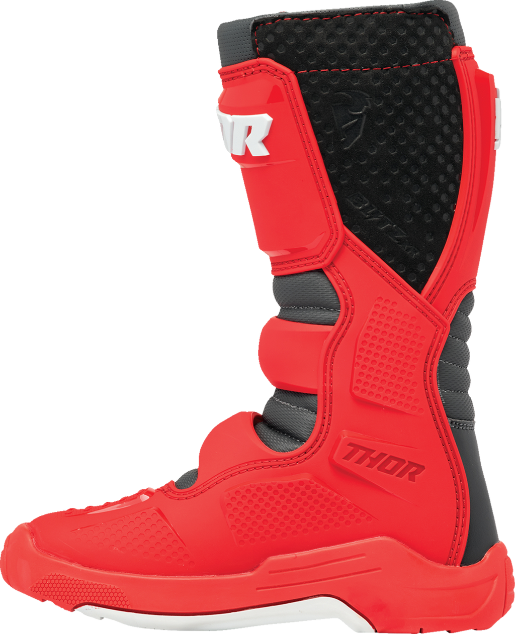 Youth - Thor Blitz XR Boots - Red/Charcoal