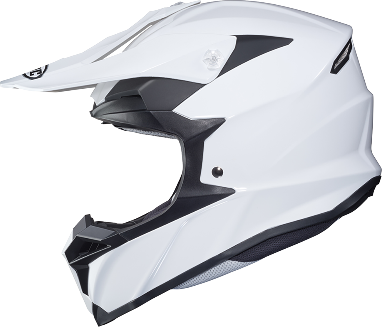 Adult - HJC i50 Solid Helmet - White