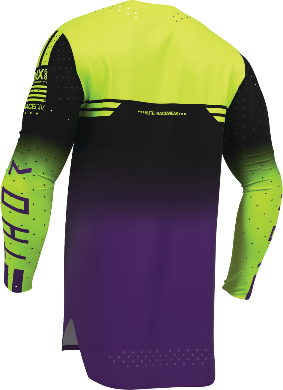 Adult - Thor Sportmode Geo Jersey - Black/Purple