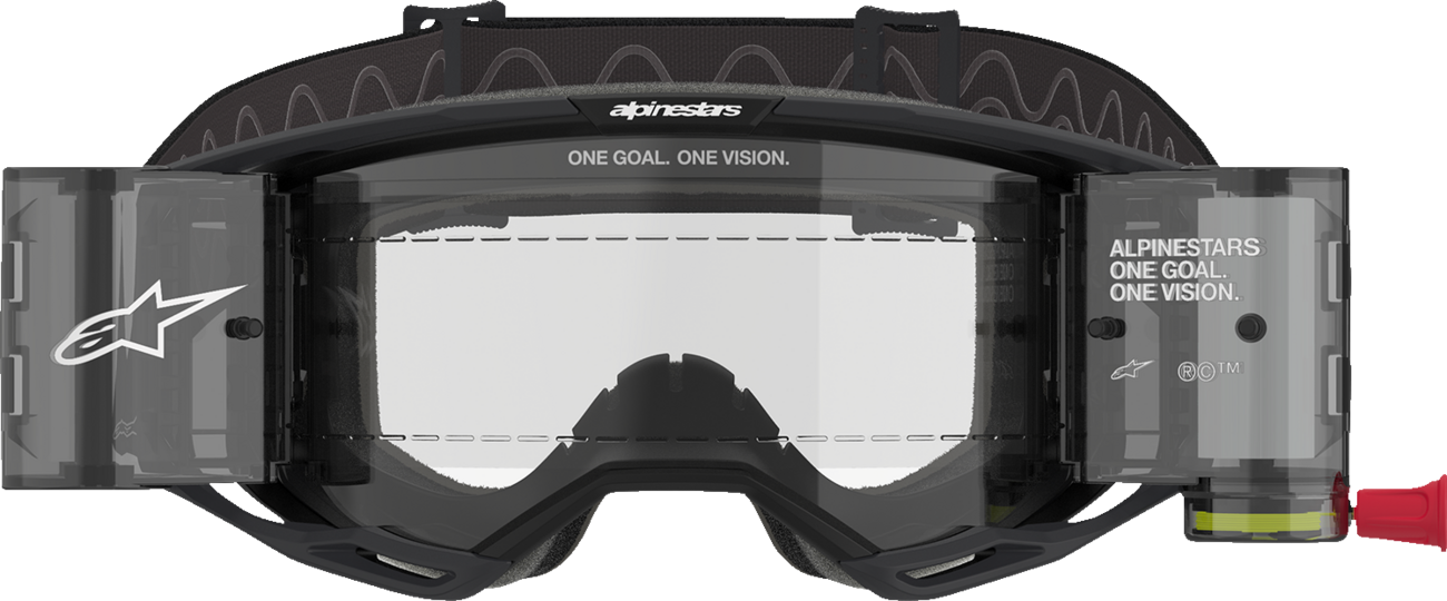 Alpinestars Vision 8 Roll-Off Goggle - Corp - Black