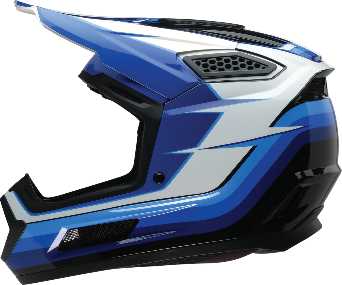 Adult - Z1R Dirt Maxx Vortex Helmet - Blue/White