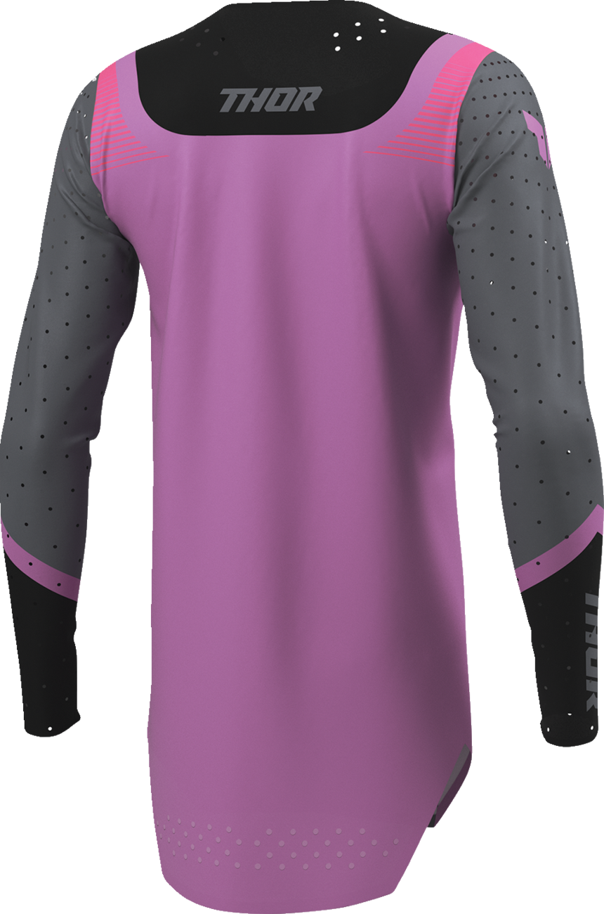 Adult - Thor Women's Sportmode Velocity Jersey - Black/Orchid