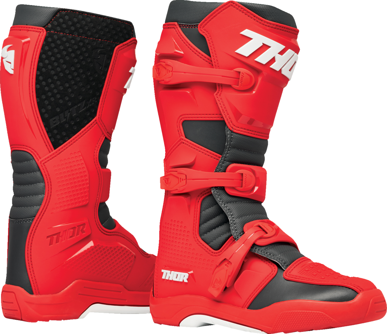 Adult - Thor Blitz XR Boots - Red/Charcoal
