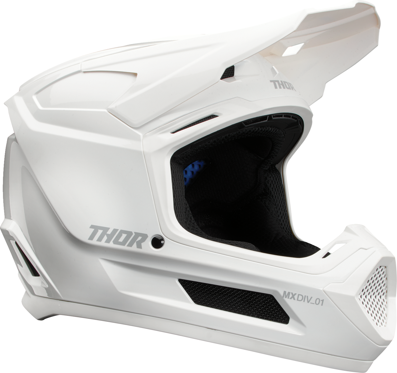 Youth - Thor Fleet Whiteout Helmet - Gloss White
