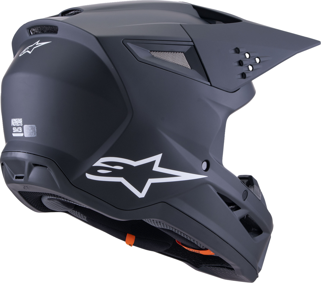 Adult - Alpinestars SM3 Solid Helmet - Matte Black