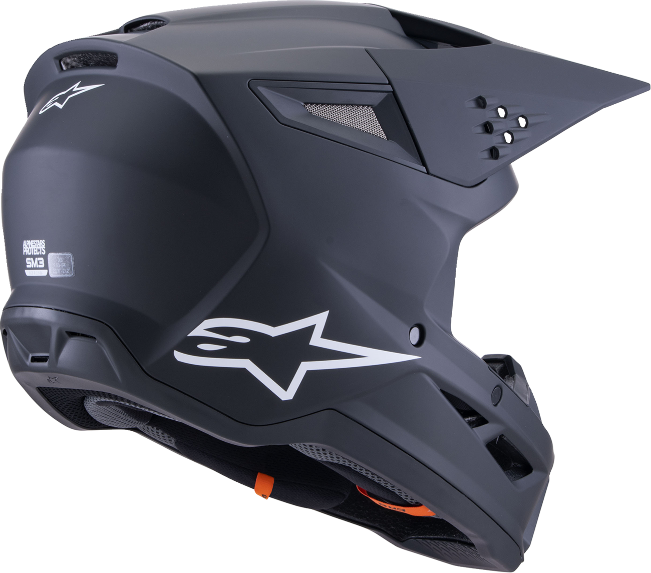 Adult - Alpinestars SM3 Solid Helmet - Matte Black