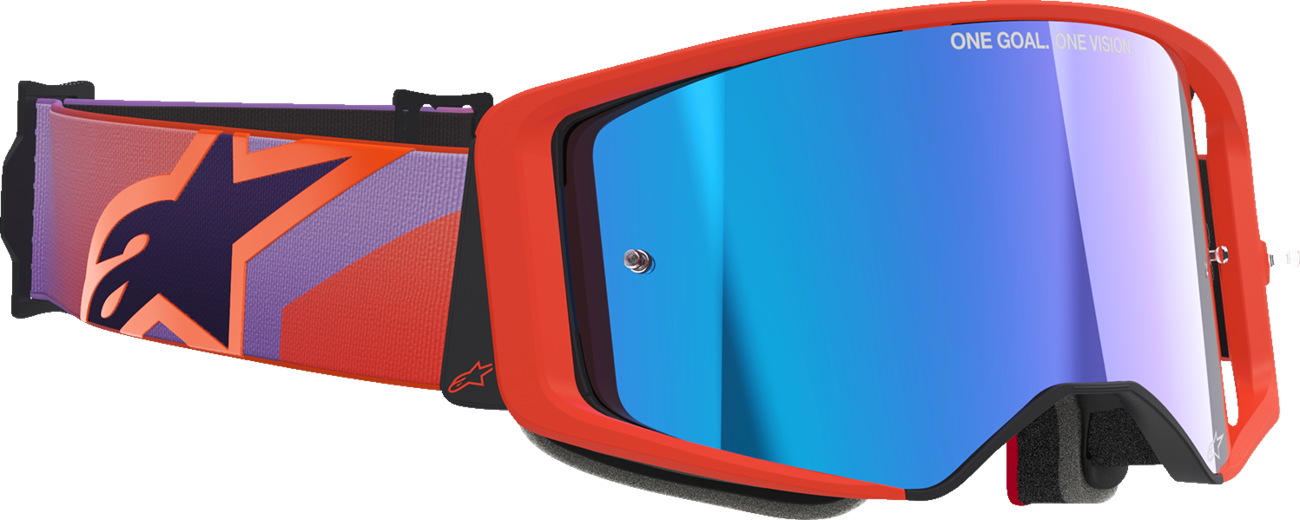 Alpinestars Supertech Vision Goggle - Corp - Hot Coral Purple