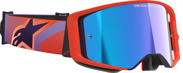 Alpinestars Supertech Vision Goggle - Corp - Hot Coral Purple