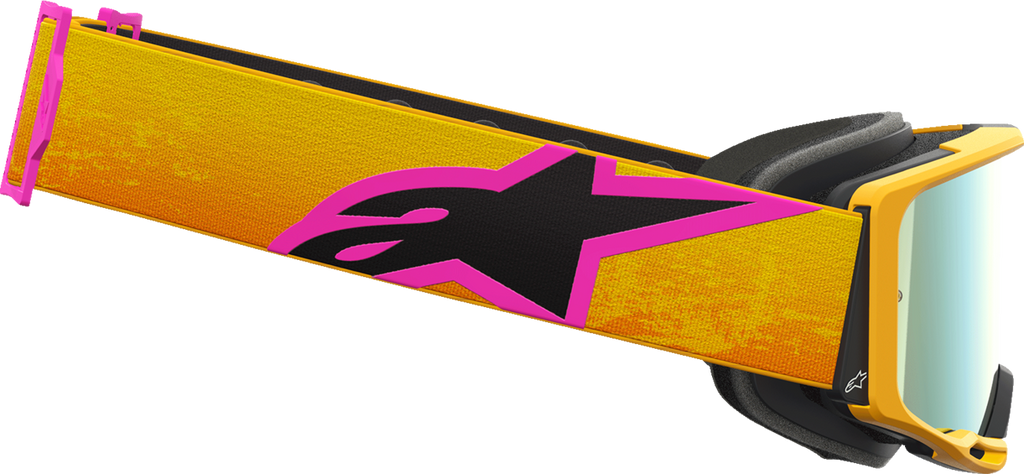 Alpinestars Vision 8 Goggle - Corp - Orange/Yellow/Pink