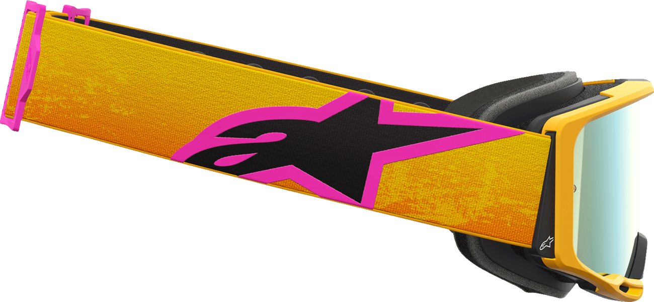 Alpinestars Vision 8 Goggle - Corp - Orange/Yellow/Pink