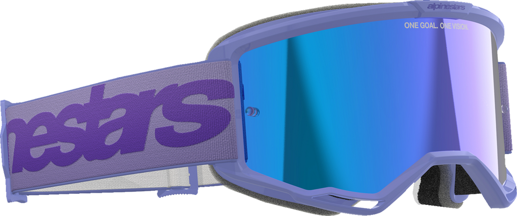 Alpinestars Vision 5 Goggle - Wordmark - Purple