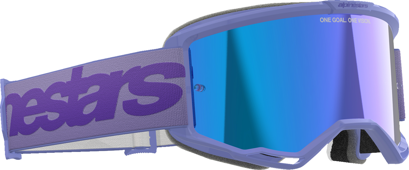 Alpinestars Vision 5 Goggle - Wordmark - Purple