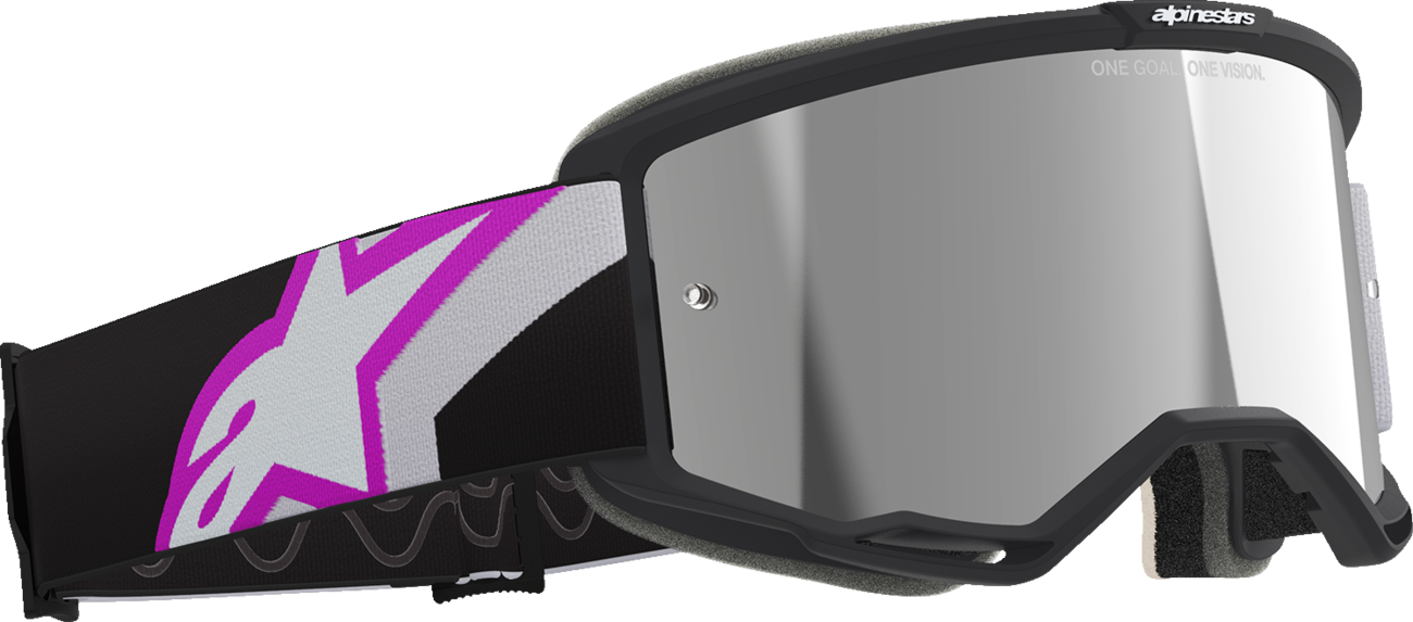 Alpinestars Vision 5 Goggle - Corp - Light Gray/Purple