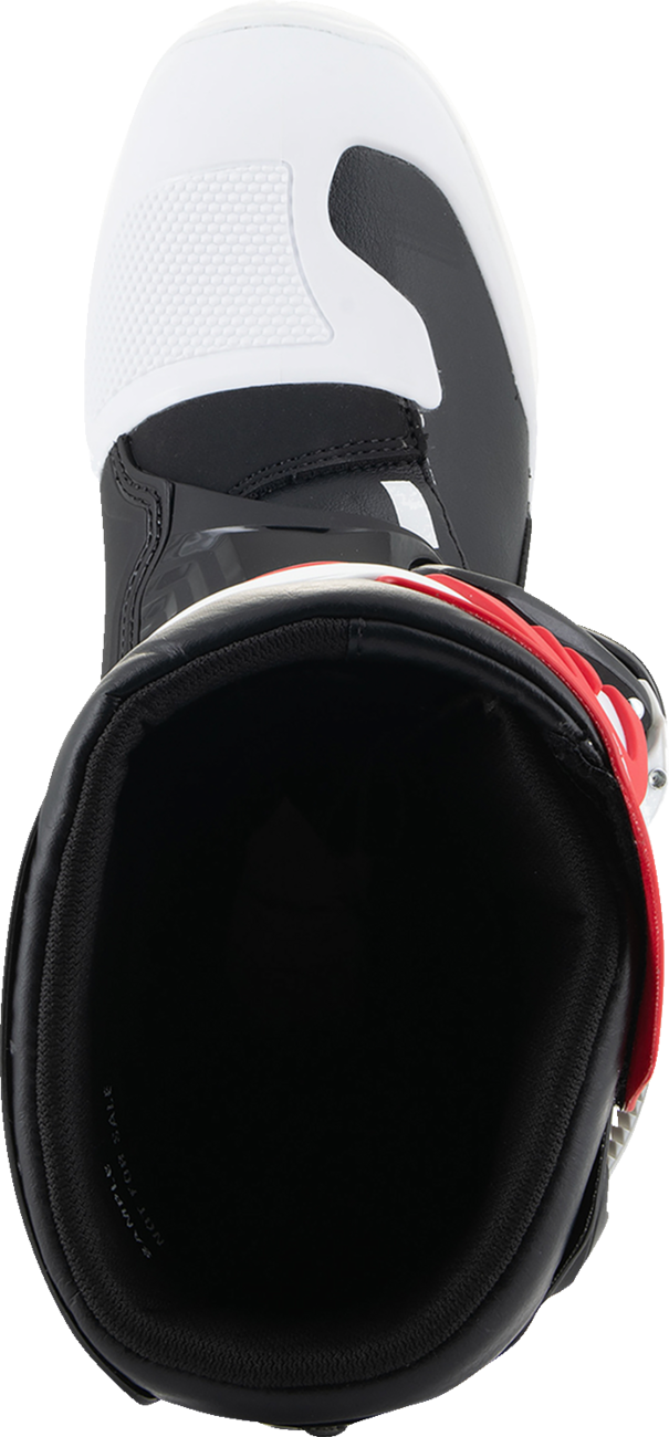 Youth - Alpinestars Tech 3S Boots — 34 - White/Black/Red
