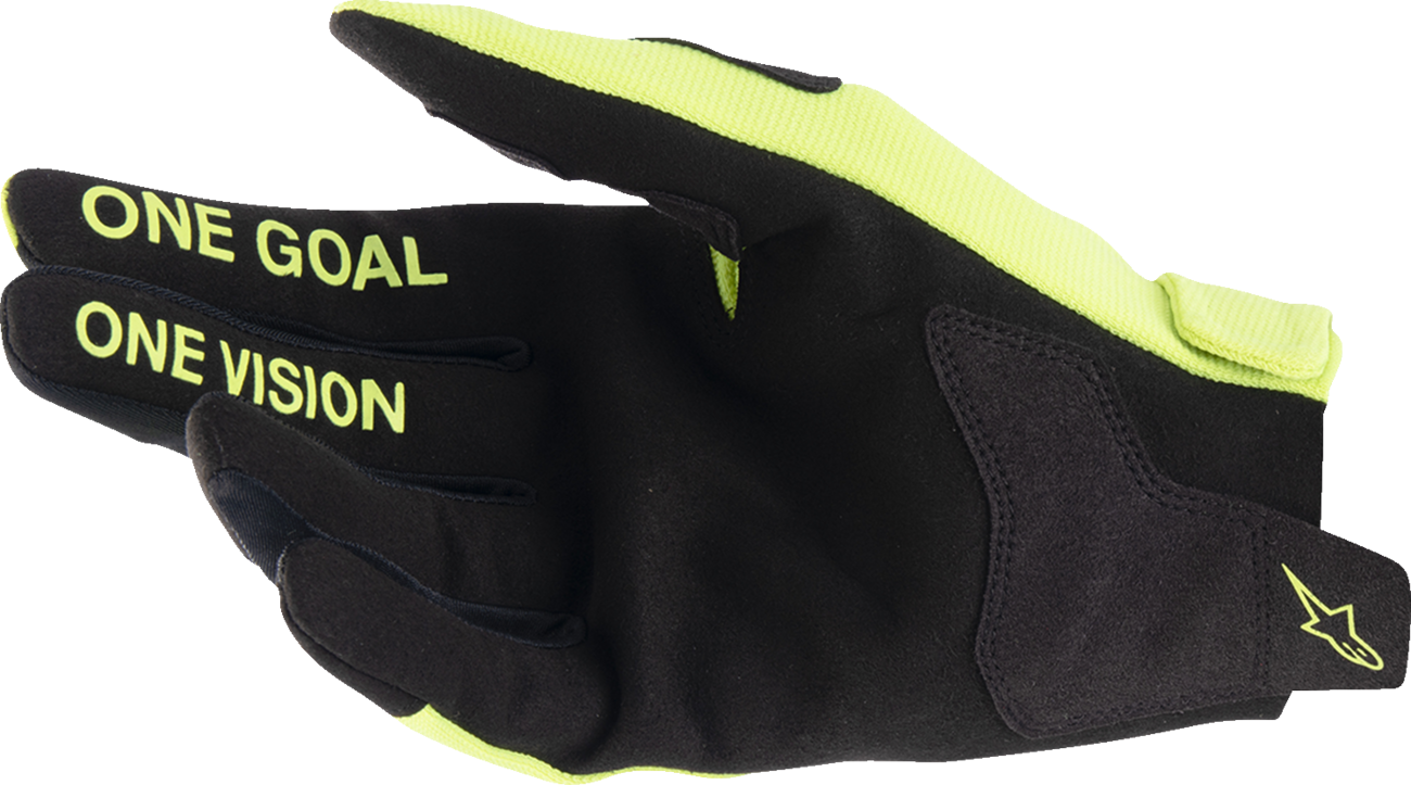 Youth - Alpinestars Radar Gloves - Fluo Yellow/Black