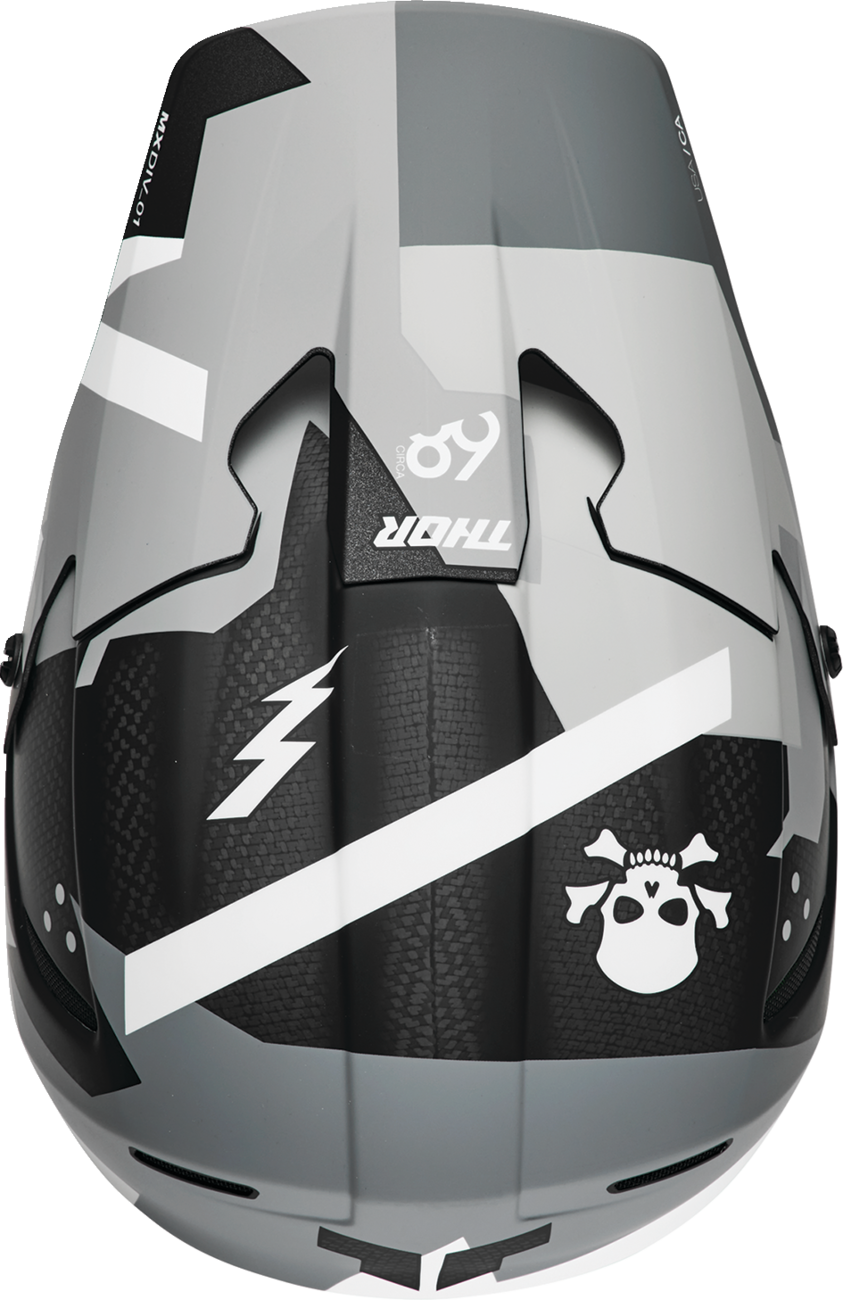 Adult - Thor Reflex Sport Carbon Brave MIPS® Helmet - Gray/White