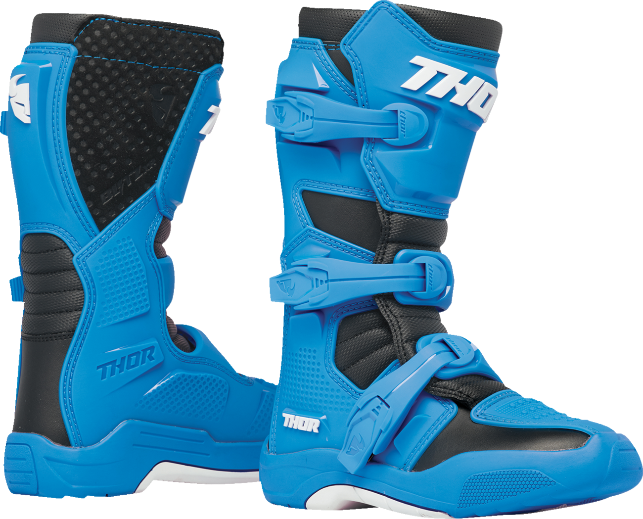 Youth - Thor Blitz XR Boots - Black/Blue