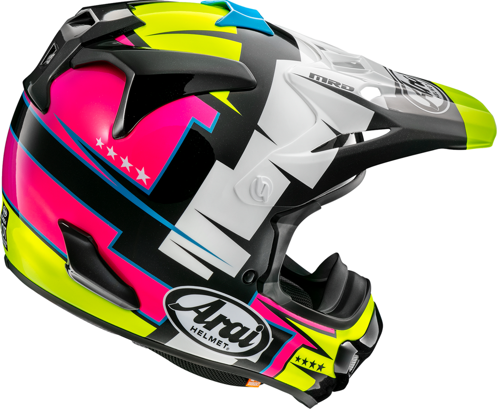 Adult - Arai VX-Pro4 Battle Helmet - Yellow