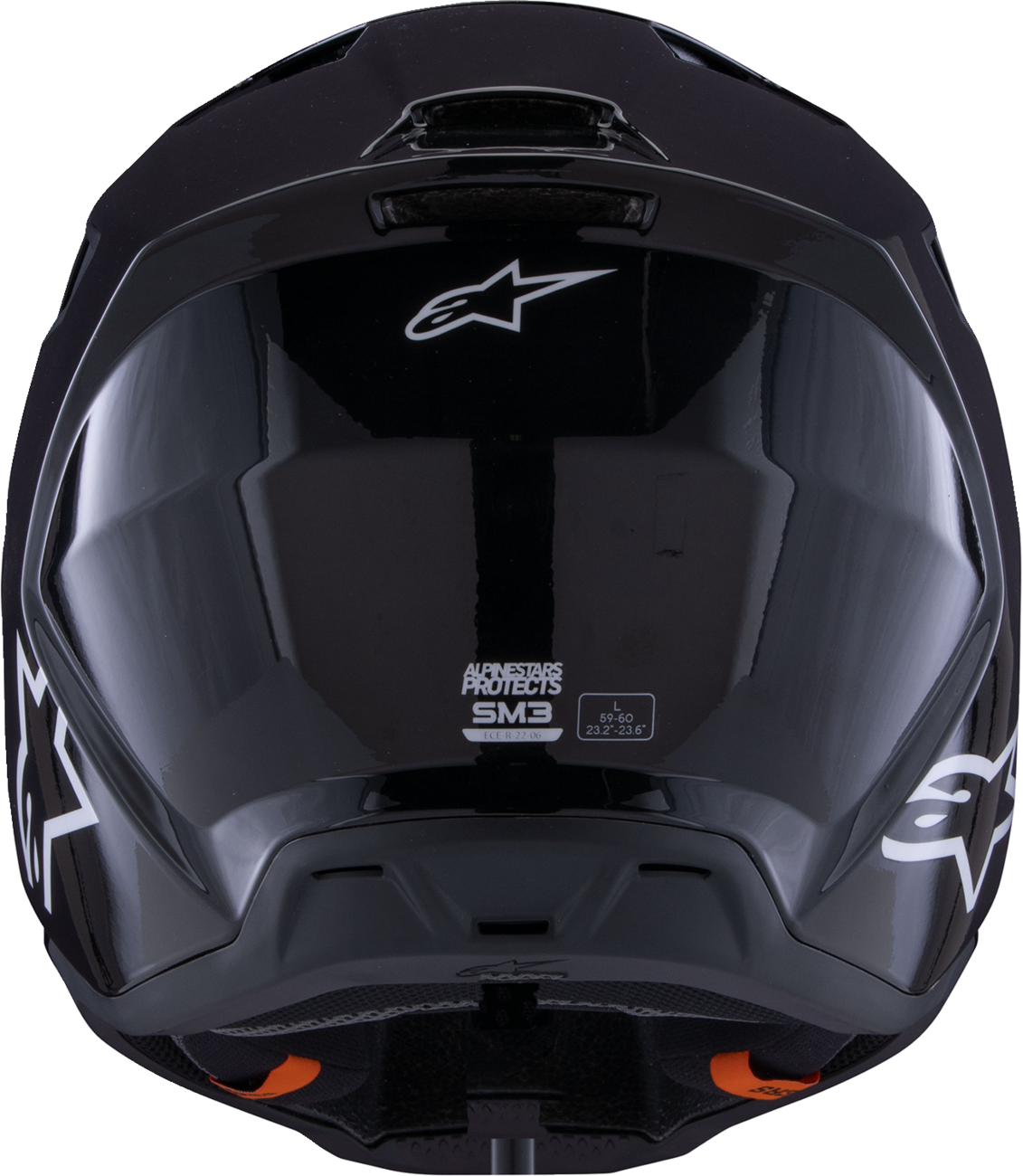 Adult - Alpinestars SM3 Solid Helmet - Gloss Black