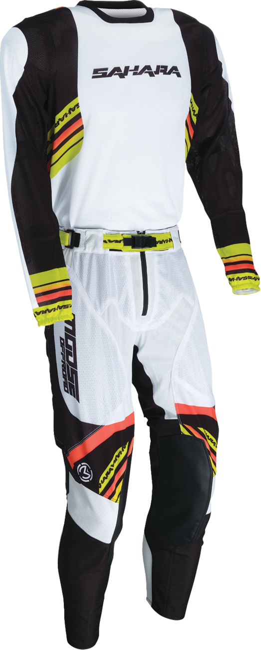 Adult - Moose Sahara Jersey - White/Black