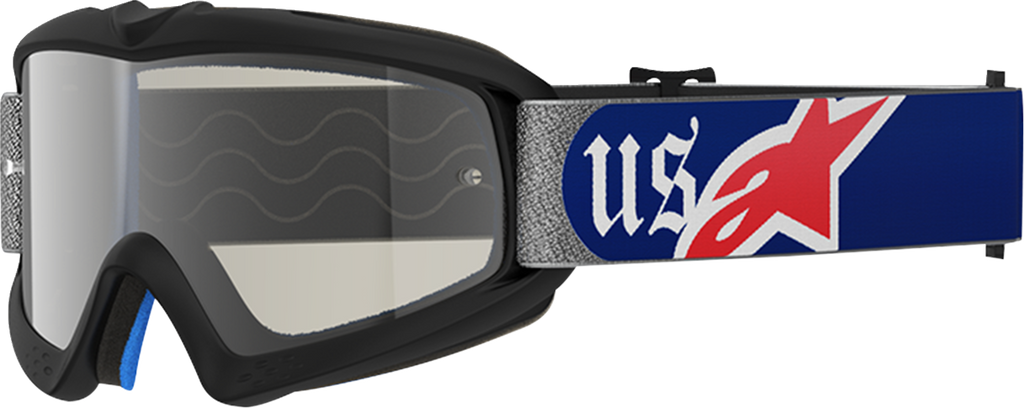 Alpinestars Youth Vision Corp Goggle - Merica 25 - Red/Blue