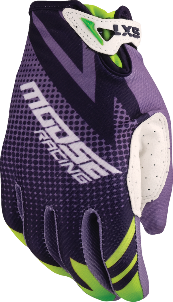 Youth - Moose SX1™ Gloves - Purple/Green