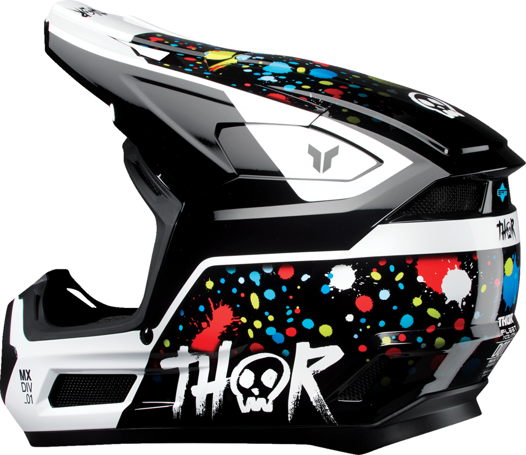 Youth - Thor Fleet Splat Helmet - Black