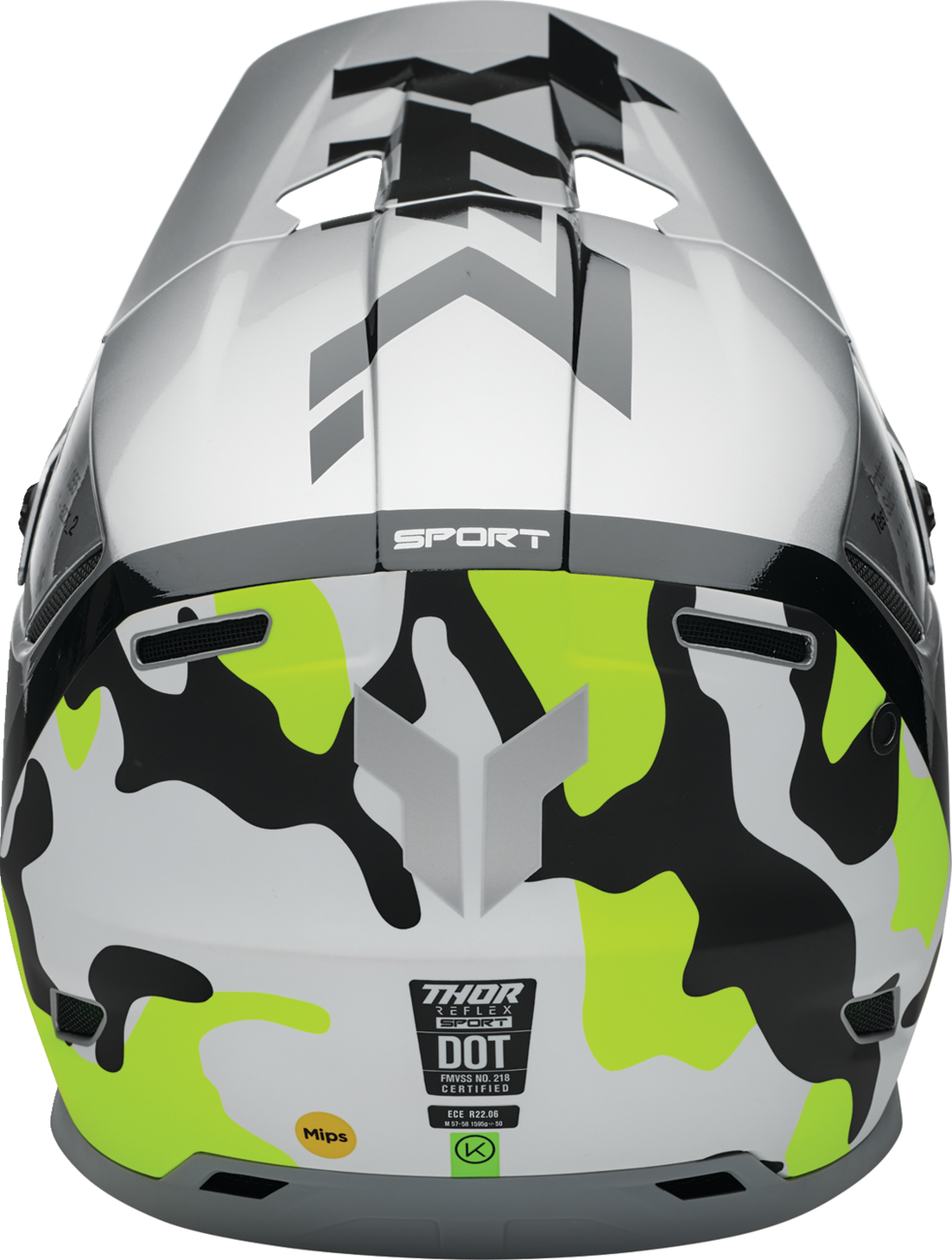 Adult - Thor Reflex Sport Riot MIPS® Helmet - Gray/Acid