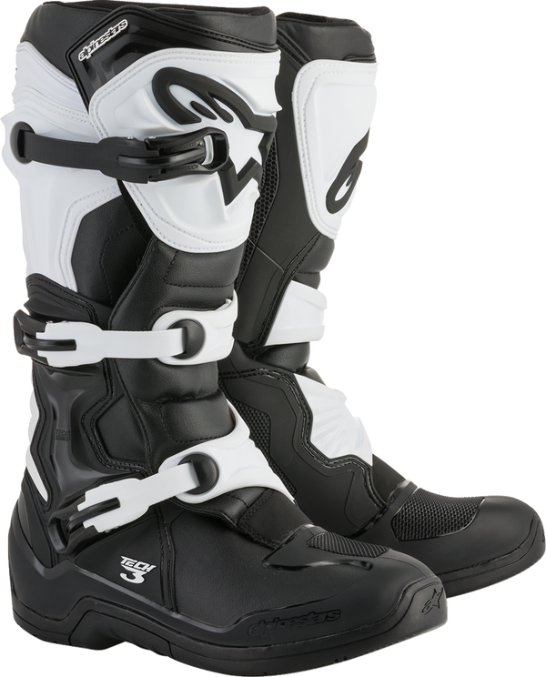Adult - Alpinestars Tech 3 Boots - Black/White