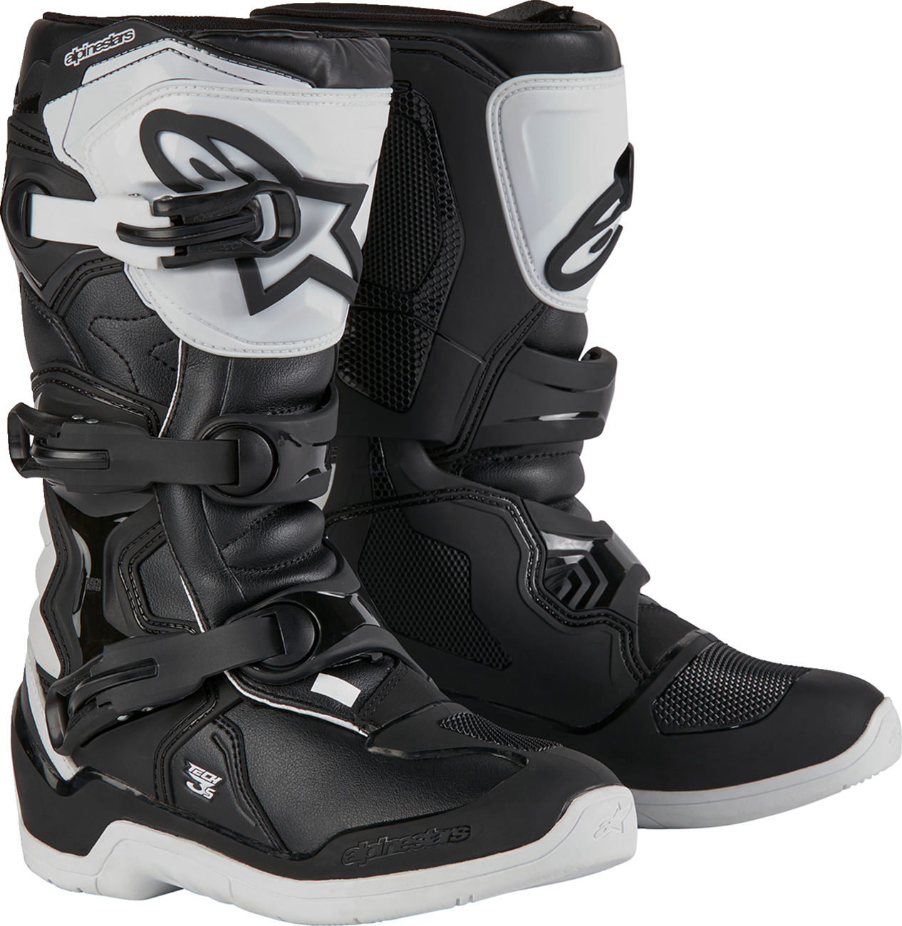Youth - Alpinestars Tech 3S Boots — 34 - Black/White