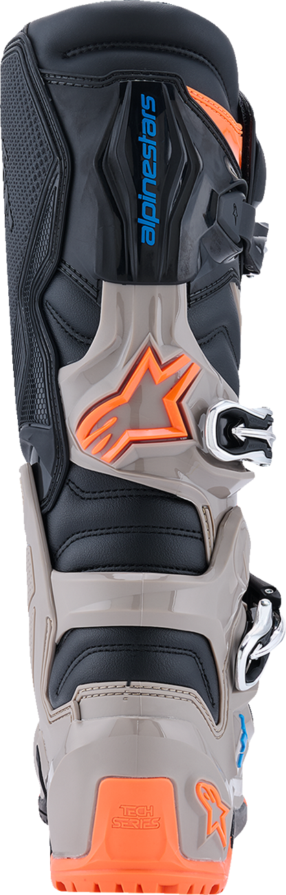 Adult - Alpinestars Tech 7 Enduro Boots - Black/Light Gray/Bright Red
