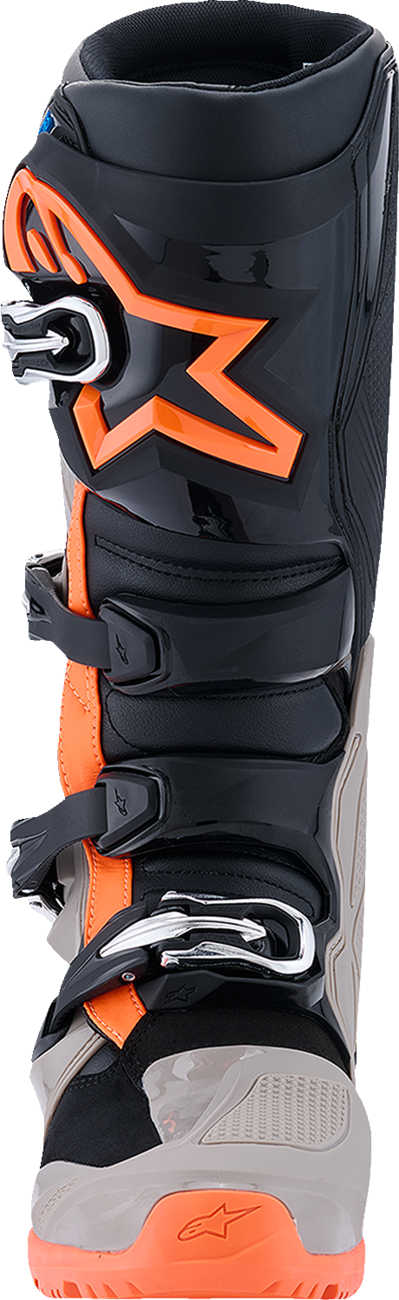 Adult - Alpinestars Tech 7 Enduro Boots - Black/Light Gray/Bright Red