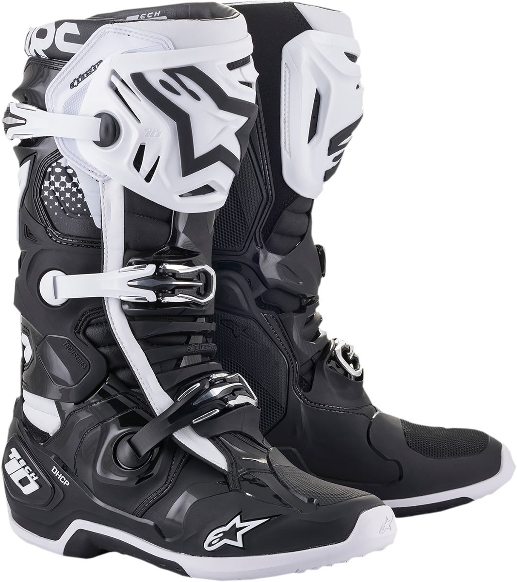 Adult - Alpinestars Tech 10 Boots - Black/White
