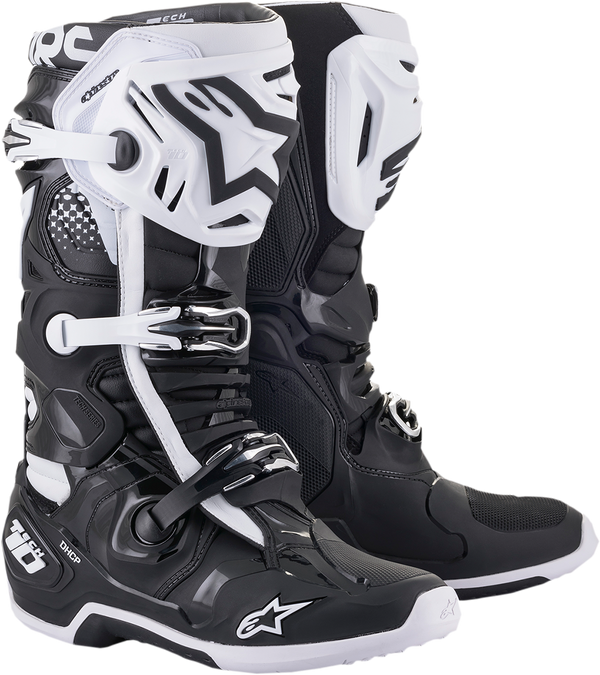 Adult - Alpinestars Tech 10 Boots - Black/White